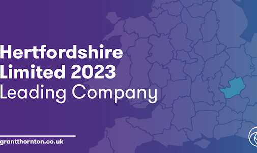 Hertfordshire Limited 2023 Leading Company