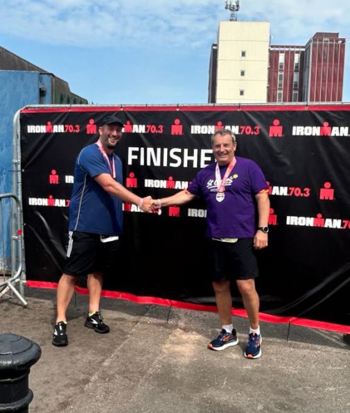 John Diviney and James Connolly Iron Man Challenge